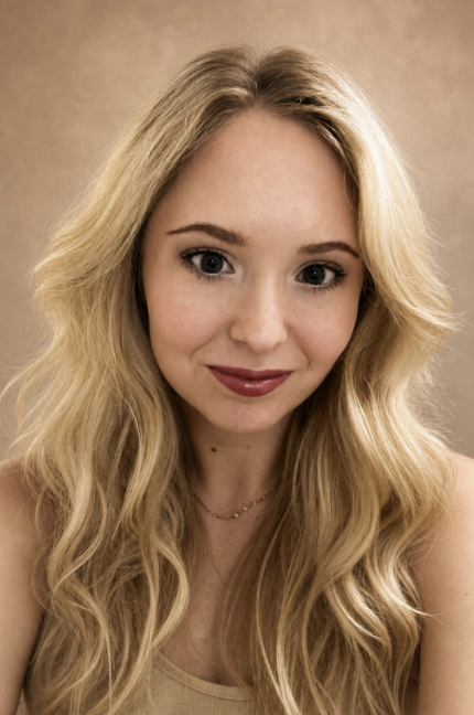 Portrait of Radka Rudova, co-founder of Aurentex